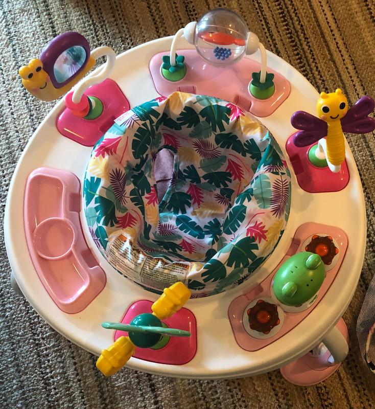 ☆バーニー☆ベイビーポップ☆貯金箱☆2個セット BounceBounceBaby 2-in-1 Activity Jumper & Table - Playful