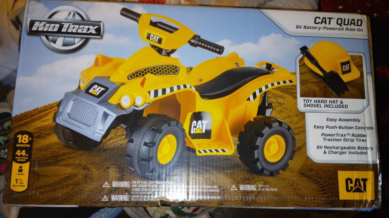 CAT 6V Toddler Quad Ride On Yellow Toys R Us Canada