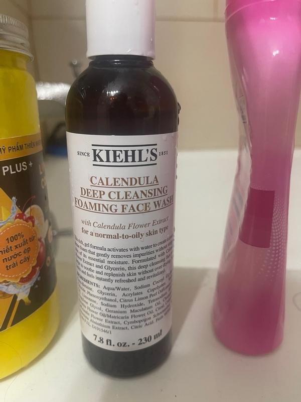 Calendula Deep Cleansing Foaming Face Wash – Kiehl's