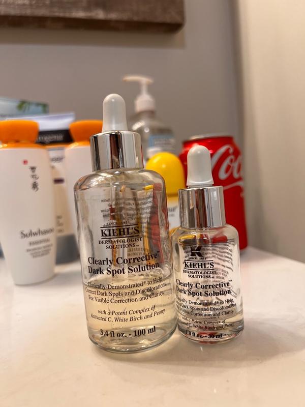 Kiehl's clearly corrective dark deals spot solution reviews