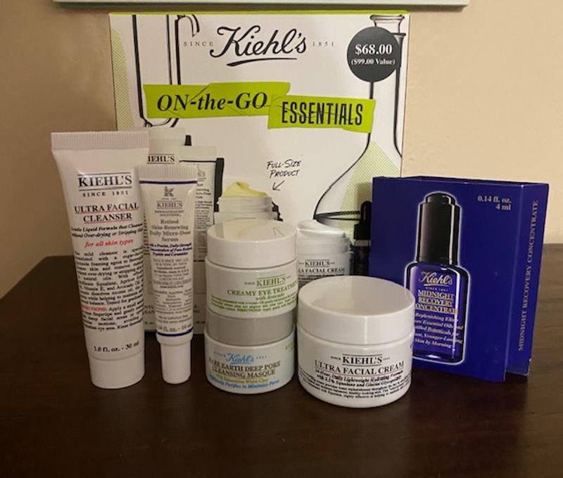 This Kiehl's ON-the-GO Essentials Set is great! Highly Recommend!