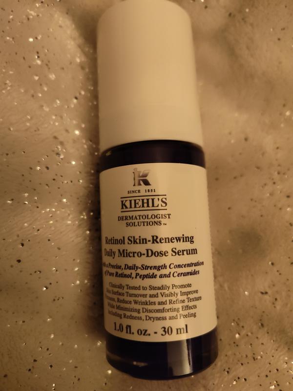 美容液 Kiehl's Retinol Skin-Renewing Serum 50ml Micro-Dose Anti-Aging Retinol Serum with Ceramides and