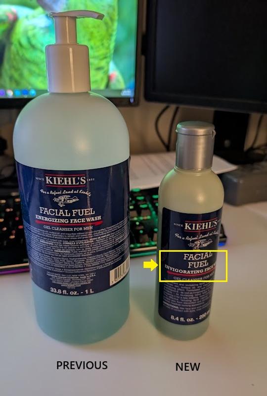 Comparing my old bottle to new.