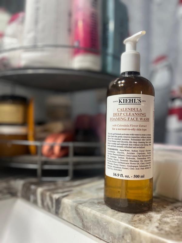 Calendula Deep Cleansing Foaming Face Wash – Kiehl's