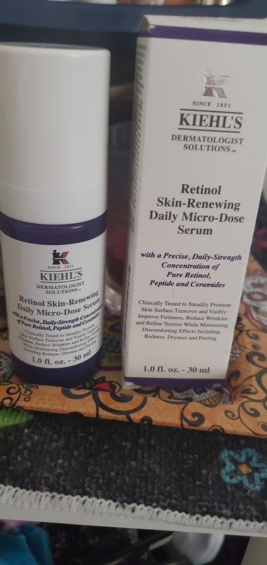 Kiehl's Since 1851 Micro-Dose Anti-Aging Retinol Serum With Ceramides and  Peptide – bluemercury