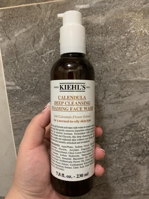 Kiehl's Calendula Deep Cleansing Foaming Face Wash – The Shop at