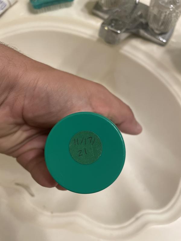 Glad it was tested and also partially empty