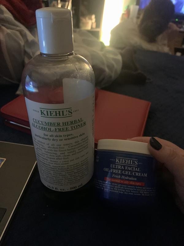 All my favorite. When I use first time that’s so amazing. Later I just use kiehl’s product only . My cucumber toner that’s alcohol free makes me surprised. Then the facial oil feee gel cream wonderful product as well . I like the alcohol free product good