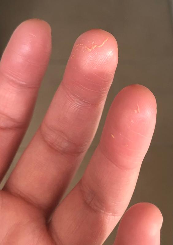 Impossible to apply with fingertips