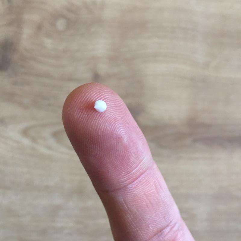 Eye cream amount to use