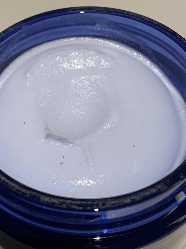dirt and stain inside the cream once i open