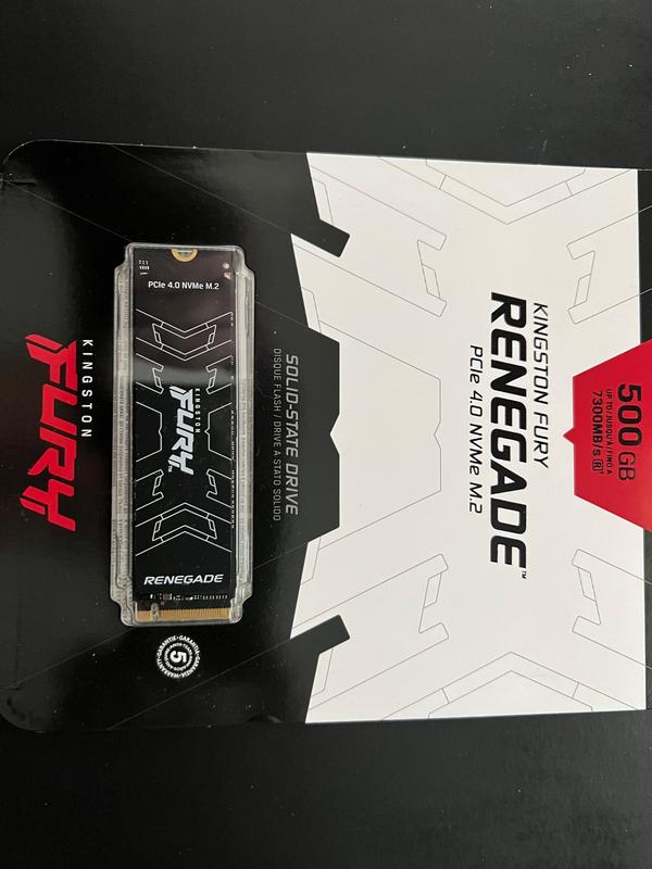 Jusqu'à 7300 Mo/s pour le SSD Kingston FURY Renegade