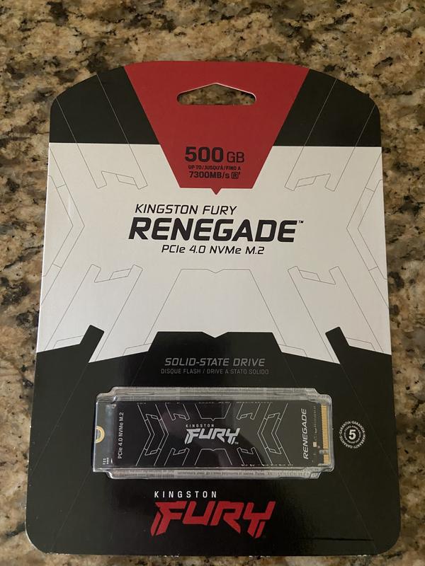 Kingston FURY Renegade NVMe Elevate 7300MB/s Kingston Gaming Technology – to SSD Performance - up