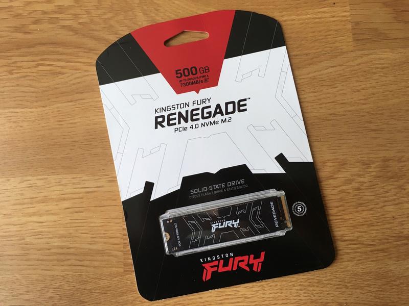 Kingston Fury Renegade PCIe 4.0 NVMe M.2 1TB - SSD