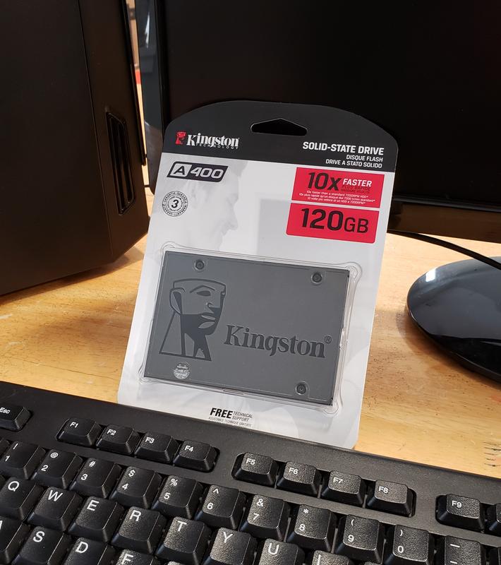 Kingston A400 SSD-disk med 240GB minne