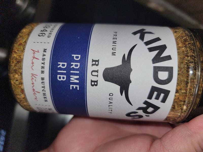 Kinder's Prime Rib Premium Rub for Beef Pork Lamb Wild Game