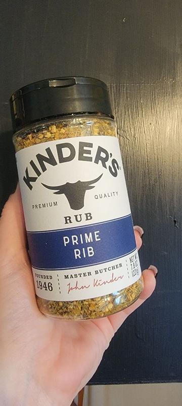 Kinder's Prime Rib Premium Rub for Beef Pork Lamb Wild Game