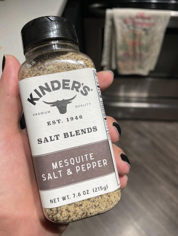 Mesquite Salt and Pepper