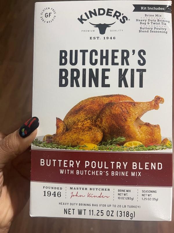 Kinder's Turkey Brine Kit, 11.25oz