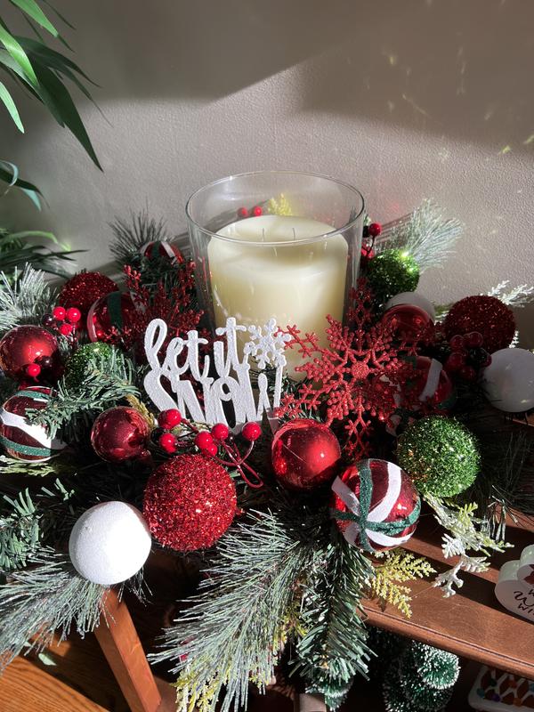 Red Berry Ornament Christmas Garland