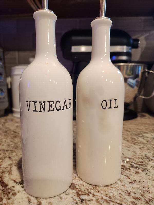 Oil and Vinegar Bottle Set + Reviews