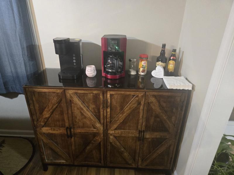 Austin Warm Wood Farmhouse Cabinet Kirklands Home