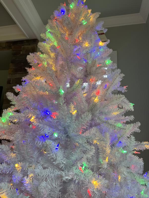 The white Christmas tree….
