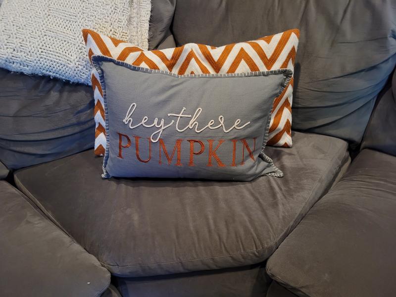 Gray Hey There Pumpkin Accent Pillow Kirklands Home