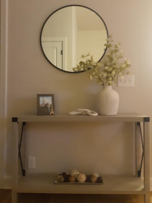 Gray Wood Farmhouse Console Table Kirklands Home