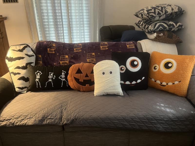 Jack-O’-Lantern & Ghost-Shaped Halloween Pillows - 2 Pc. | Halloween Express