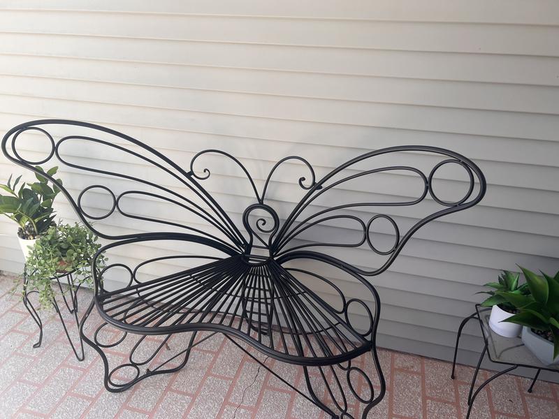 Kirkland's metal butterfly chair discount