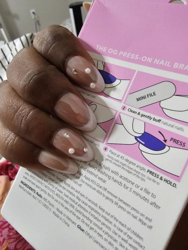 KISS GLAM Jeweled Press On Nails - Serendipity Awaits | Sally Beauty