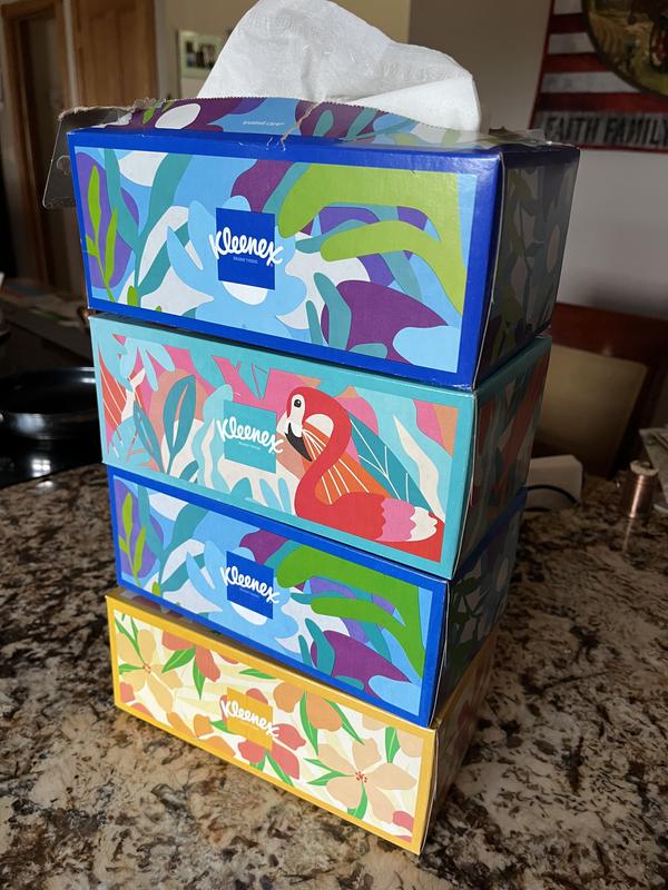 Trusted Care® Facial Tissues Rectangular Box | Kleenex® US