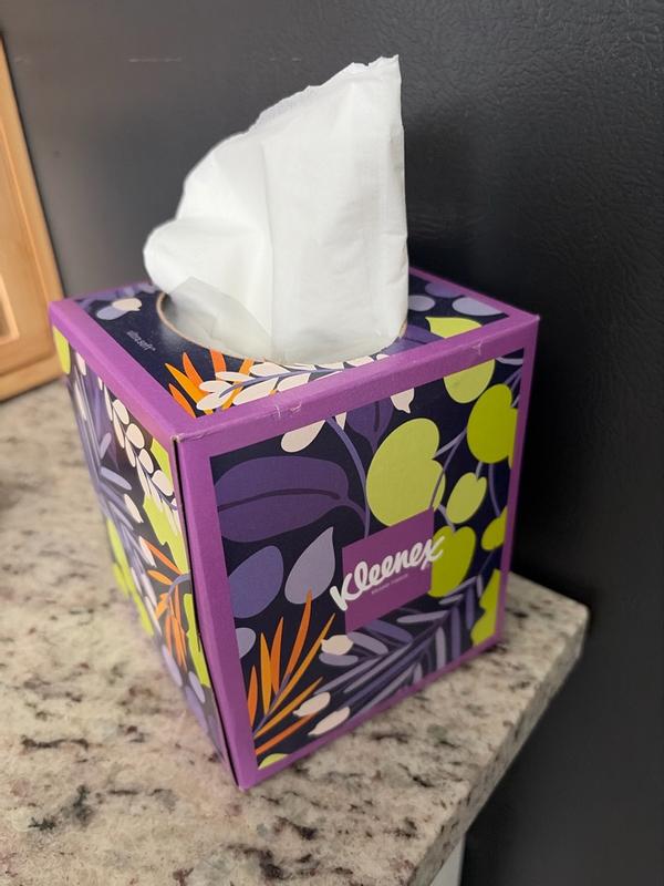 Ultra Soft™ Gentle Facial Tissues Cube Box | Kleenex® US