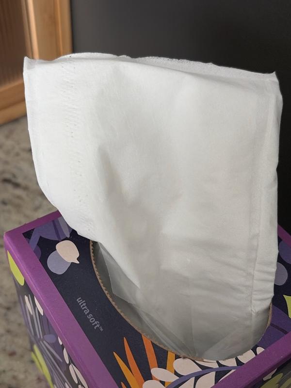 Ultra Soft™ Gentle Facial Tissues Cube Box | Kleenex® US