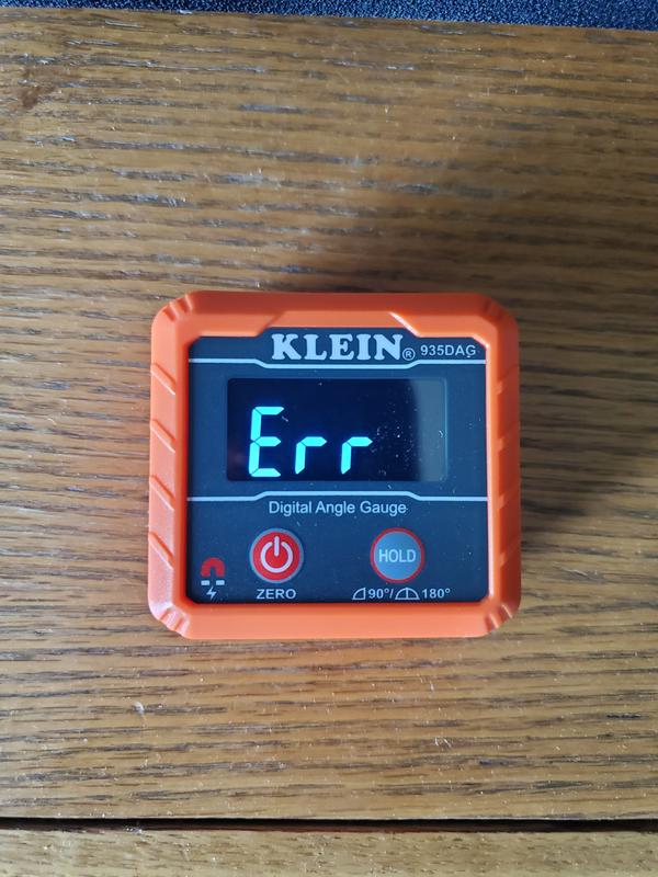 Klein digital store angle finder