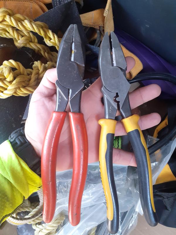 Journeyman™ Pliers Connector Crimp Side Cut 9-Inch - J213-9NECR