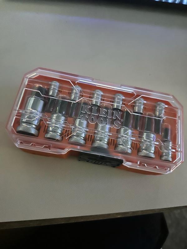 Klein Tools Knurled TORX® Bit Socket Set, 13-Piece 65213TX