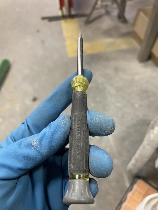 Multi-Bit Electronics Screwdriver, 4-in-1, Phillips, Slotted