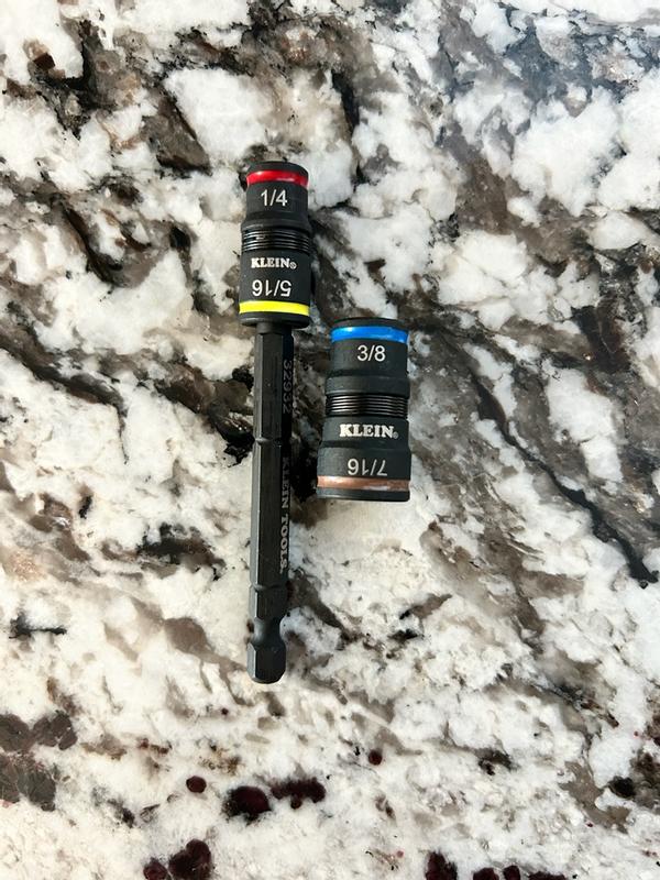 Klein 5-in-1 Impact Rated Flip Socket Set 32932