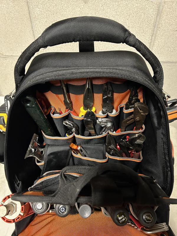Tradesman Pro™ Tool Master Tool Bag Backpack, 48 Pockets, 19.5