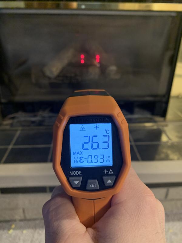 35°C to 1600°C Dual Laser Infrared Thermocouple Thermometer