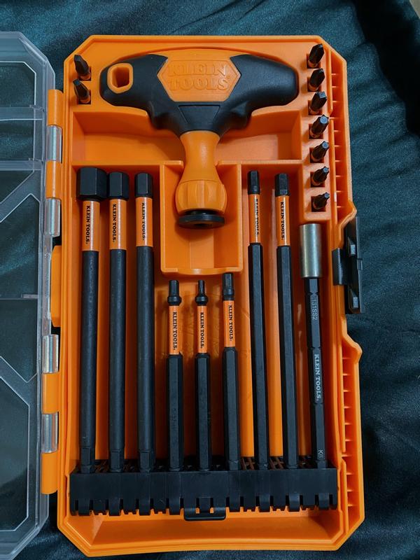 ProFlex Impact-Rated Interchangeable Ratcheting T-Handle Set, 23