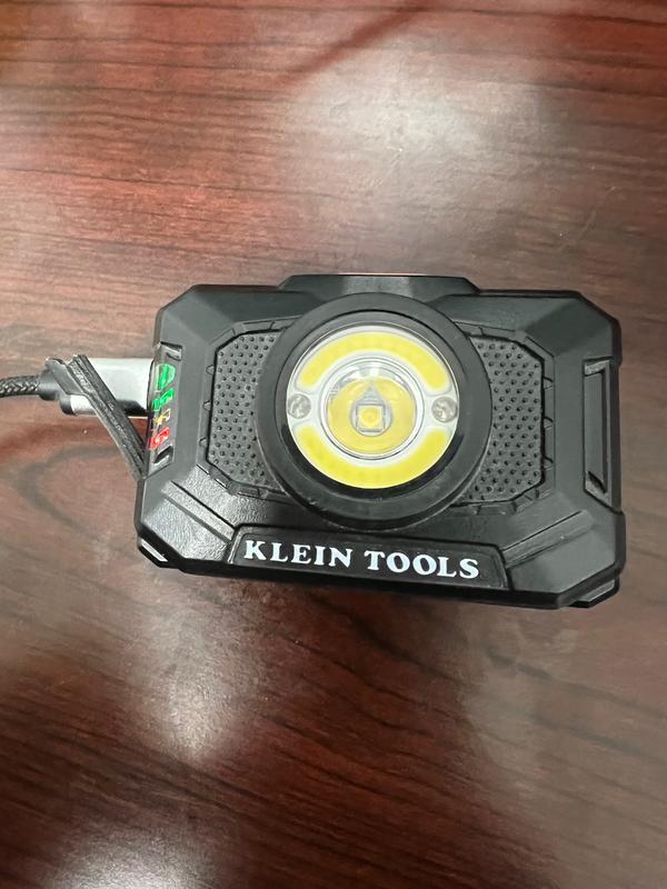 Klein Tools Rechargeable LED Flashlight with Worklight, 500 Lumens, 5 Modes  56412 - The Home Depot