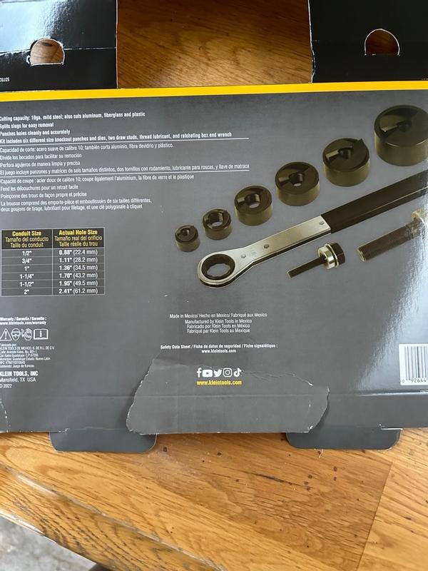 Knockout Draw Stud 3/8-Inch x 2-5/8-Inch - 53871 | Klein Tools