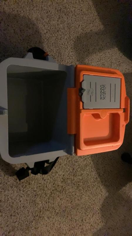 Klein Tools 55600 Work Cooler, 17-Quart Lunch Box Holds 18 Cans & Klein  Tools 55470 Utility Bag, Sta…See more Klein Tools 55600 Work Cooler,  17-Quart