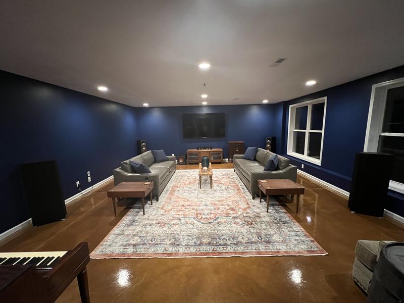 Now just need to finish room but super happy with speakers!