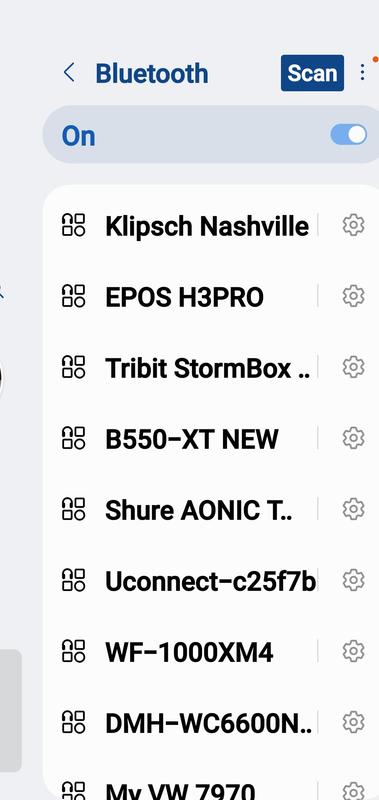 Literally EVERY OTHER device here connects automatically