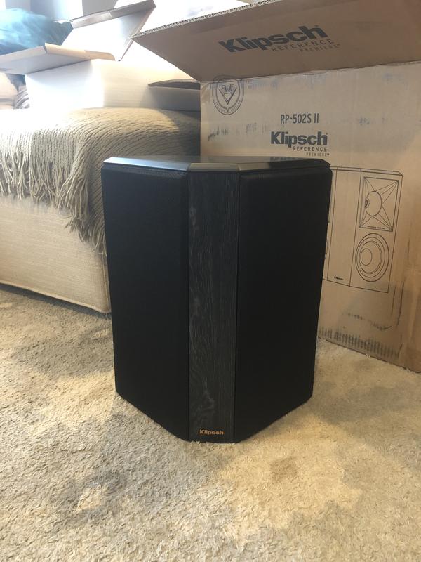 Soporte de pared para altavoz Klipsch R-50M y RP-502S - Soporte de altavoz  de pared ajustable inclinable y giratorio para Klipsch Bookshelf Altavoz