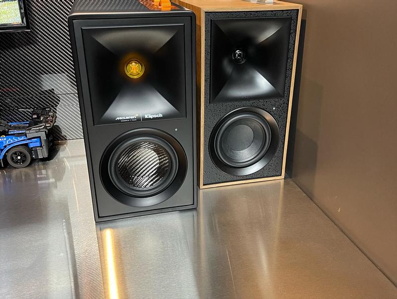 The Fives McLaren Edition Powered Speakers | Klipsch